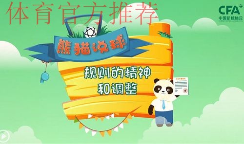 《熊猫说球》第二十三集：规则的精神和调整